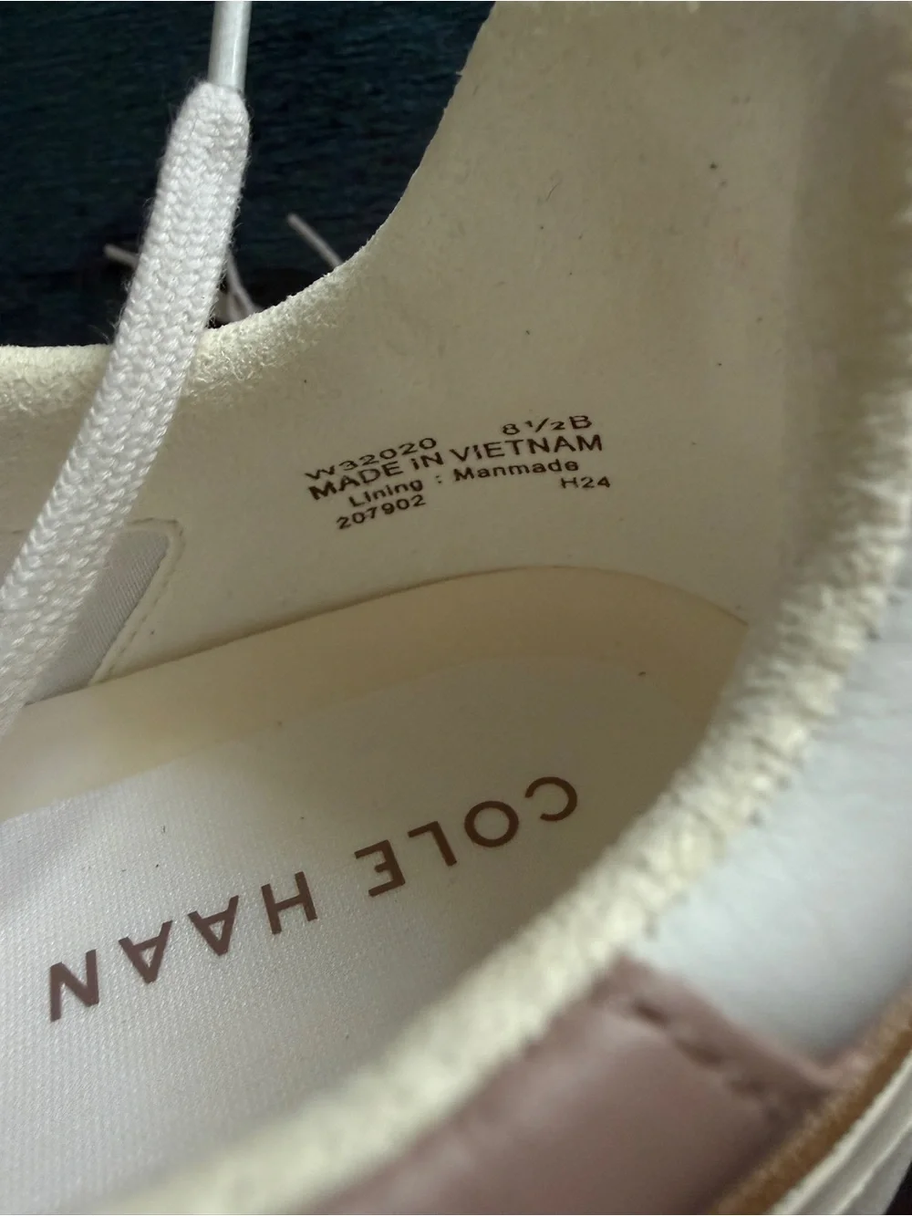 Cole Haan GrandPro Topspin Blush Pink Leather Sneakers Women’s Size 8.5